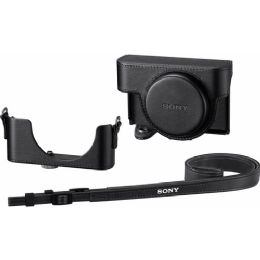 Sony LCJRXF/B Black Leather Case