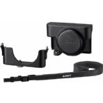 Sony LCJRXF/B Black Leather Case